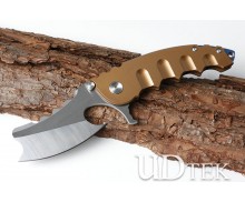 Big Shark axe folding knife with D2 blade no logo UD405158